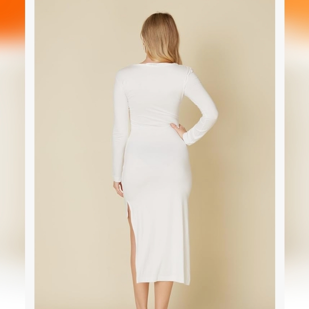 Asymmetric Midi Dress - Picture 5 of 5